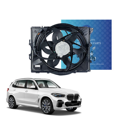 Kipas pendingin radiator mobil 12V Fuse bawaan untuk disipasi panas yang ditingkatkan