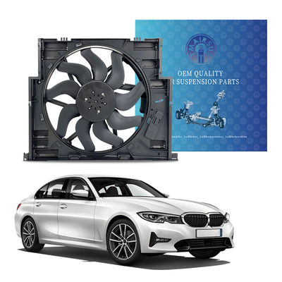 12V Auto Radiator Electric Cooling Fans Untuk BMW G20 Dibangun Di Fuse