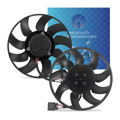 Diuji Radiator Fan Assembly 1V Voltage Auxiliary Cooling Fan Dengan Fuse Terbentuk