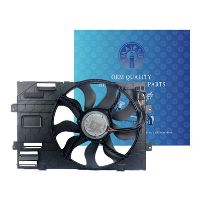 Long Wire Electric Cooling Fans 600W Untuk Pendingin Volkswagen Multivan T5 T6 Radiator
