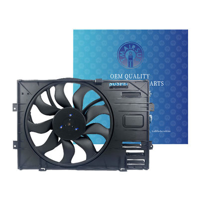 Long Wire Electric Cooling Fans 600W Untuk Pendingin Volkswagen Multivan T5 T6 Radiator