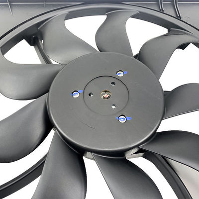 Long Wire Electric Cooling Fans 600W Untuk Pendingin Volkswagen Multivan T5 T6 Radiator