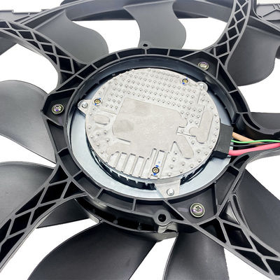 Long Wire Electric Cooling Fans 600W Untuk Pendingin Volkswagen Multivan T5 T6 Radiator