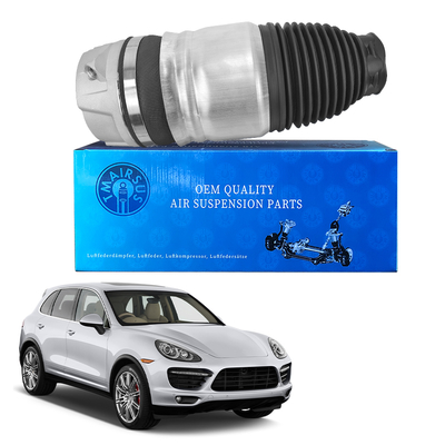 Kit Perbaikan Penyedot Kejut Udara Depan 7P6616039N 7P6616040N Tas Spring Suspensi Udara Mobil untuk Audi Q7 Cayenne Touareg 958 2011-2017