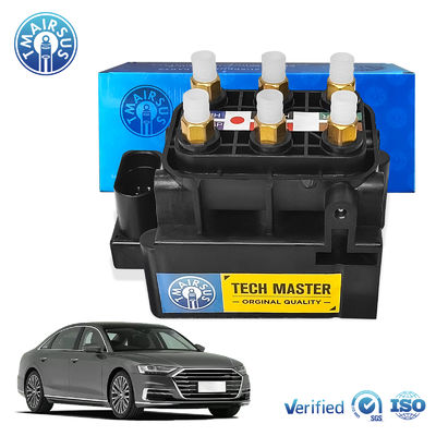 Blok Katup Solenoid Suspensi Airmatic 4F0616013 4Z7616013 Untuk Audi A8D3 A6C6 A6C5 Bentley GT Fly Spur Blok Katup Suspensi Udara