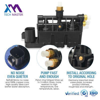 Blok Katup Udara Depan Belakang untuk Range Rover L320 dan Sport LR3 LR4 Blok Katup RVH500050
RVH500060