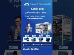 Tech Master menghadiri pameran 2024 AAPEX Las Vegas dari 5 hingga 7 November di Caesars Forum.