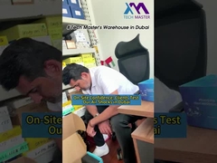 Klien Dubai memasang dan menguji shock udara kami di lokasi