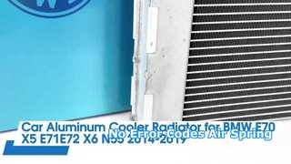 Radiator Aluminium BMW E70 X5 2014-2019 | OEM 17117533472